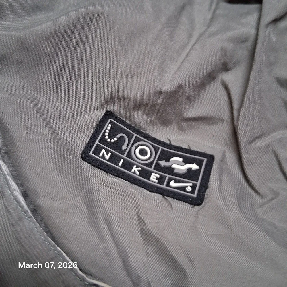 VTG Nike Streetwear 3D‎ Cell Pocket Fleece Lined Jacket Size 2XL
